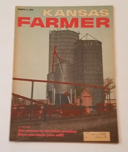 Kansas Farmer Magazine, March 2,  1963.  Allis Chalmers International Massey  - Bild 1 von 6