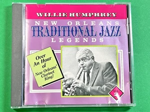 Willie Humphrey New Orleans Traditional Jazz Legends Volume 2 CD NEW Jewel CASE - Picture 1 of 6