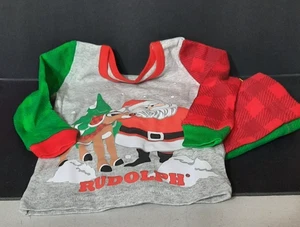 DISNEY RUDOLPH THE RED NOSE REINDEER 2-PIECE CHILD'S PAJAMA SET NWT 18 MONTHS - Picture 1 of 3
