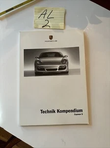 Rare Porsche 2005 Cayman S /Technik Kompendium Service catalog German - Picture 1 of 12