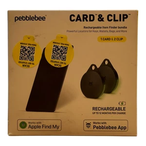 Pebblebee Card & Clip Rechargeable Item Finder Bundle - Photo 1 sur 8