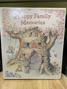 Hallmark Expandable Scrapbook Photo Album Happy Family Memories Mice #PHA6195