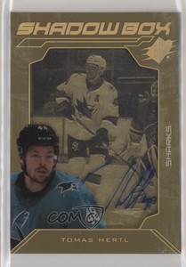 2020-21 SPx Shadow Box Auto Tier 1 /125 Tomas Hertl #SBA-TH Auto
