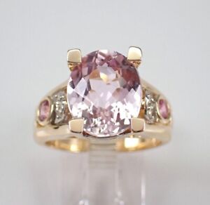 2Ct Oval Cut Lab Created Amethyst Diamond Women's Ring 14K Yellow Gold Plated