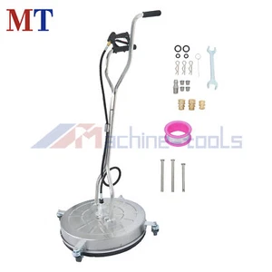 24Inch Pressure Washer Surface Cleaner w/ Handles & Wheels Quick Connect - Picture 1 of 17