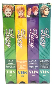 NEW SEALED The Lucy Show 4 VHS Tape Set Collection 8 Classic Episodes - Picture 1 of 7