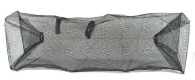 Köderfisch-Reuse XXL / 100x30x30cm / 3mm Wabenmaschen - Bild 1 von 4