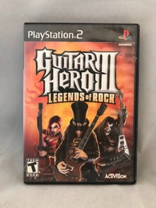 Guitar Hero III Legends of Rock en caja - PS2 - Imagen 1 de 2
