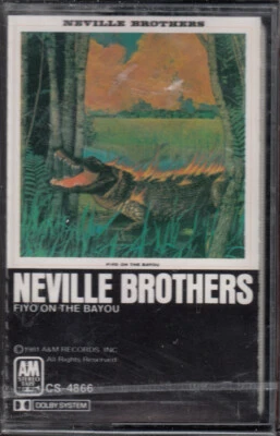NEVILLE BROTHERS Fiyo On The Bayou TAPE 1981 SEALED R&B Funk Soul - Image 1 of 3