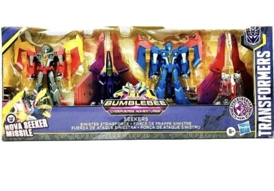 Transformers Bumblebee Cyberverse Adventures Seekers Sinister Strikeforce Hasbro - Image 1 of 4