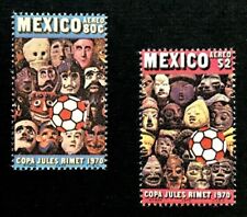 Mexico #C372-3 Soccer MNH