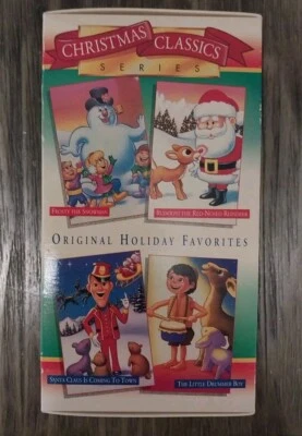 Christmas Classics Series: Frosty the Snowman/Rudolph/Santa Claus  4 VHS - Image 1 of 3