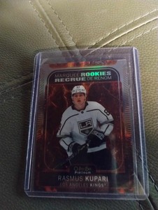 2021 -22 UD O-PEE-CHEE PLATINUM HOT MAGMA #232 RASMUS KUPARI 198/499