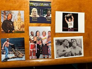 Rowdy Roddy Piper WCW NWA WWE WWF Photo Lot 4x4 4x6 Free Shipping Hot Rod