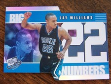 2002 Press Pass BIG NUMBERS die-cut Refractor - You Pick Player