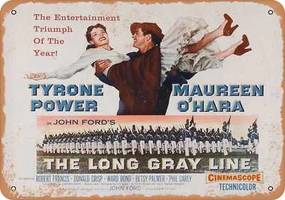 METAL SIGN - Long Gray Line (1955) 1 - Vintage Look - Image 1 of 2