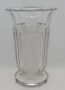 Charles Graffart per Val Saint Lambert JOHN Art Deco Vaso Luxval, 1935, 10" - Foto 1 di 6