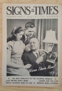 Vintage Signs of the Times Magazine - 1945 Temperance Education Number - Picture 1 of 6