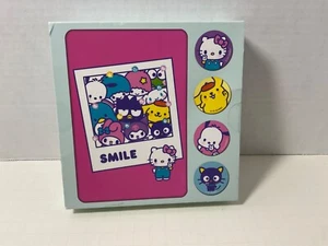 Hello Kitty And Friends 12 Smile Note Card Set Envelopes, Stickers Brand New - Picture 1 of 3