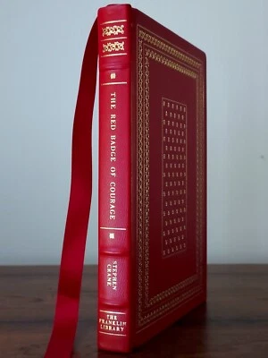 Franklin Library The Red Badge of Courage MINT Stephen Crane Leather War Classic - Image 1 of 4
