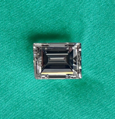 GIA Certified Rectangular Step Cut .15 CT SI1 I Natural Earth Mined Diamond - Image 1 of 4
