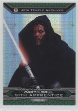 2015 Star Wars Chrome Perspectives: Jedi vs Sith Prism Refractor Darth Maul z1r