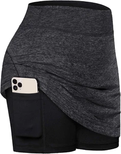 Tennis Skirts for Women with Pockets High Waisted Athletic Golf Skorts Skirts - Picture 1 of 12