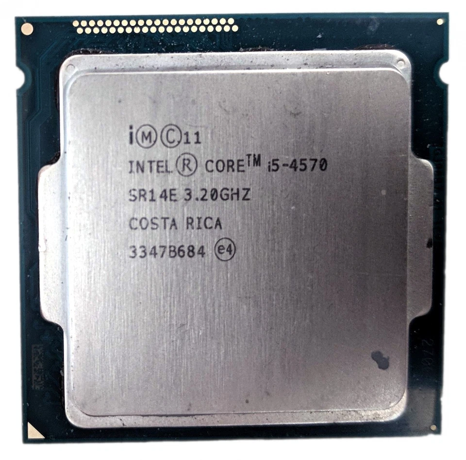 Intel Core i5-4570 3.20GHz Quad-Core 6MB LGA 1150 CPU Processor SR14E - Image 1 of 2
