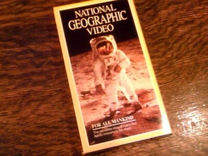 National Geographic Video "For All Mankind" VCR VHS Tape Movie, Excellent - Bild 1 von 3