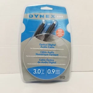 Dynex optical digital audio cable 3 feet - Picture 1 of 7