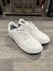 New In Box Aldi Gear Men's White Lace-Up Sneakers Shoe Size 10 Spring 2024