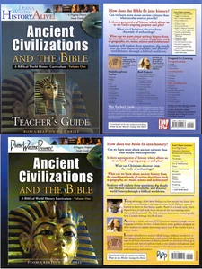 Ancient Civilizations and the Bible by Diana Waring. Teacher & Student set - Picture 1 of 5