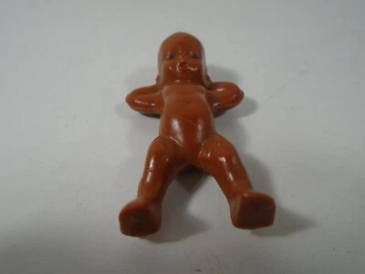 MUÑECA DE PLÁSTICO AFROAMERICANA BABY KEWPIE 2" (MIRA) Foto 1 de 4