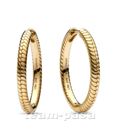 PANDORA 269532C00 Moments Ohrringe Kreole vergoldet Schmuck - Bild 1 von 2