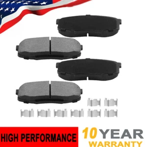 Rear Ceramic Brake Pads for Chevy Cobalt Malibu Pontiac G5 G6 Saturn Aura Ion - Picture 1 of 6