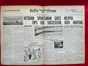 Vintage 1950 Print Ad Remington Rifle News Successful Deer Hunting Tips - Bild 1 von 9