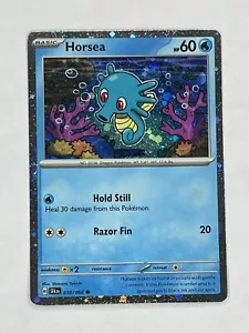 Pokemon Juego de Cartas Coleccionables Horsea 10/064 Shrouded Fable Cosmos Holo Tarjeta Promocional Inglés 2024 Casi Nuevo - Imagen 1 de 2