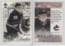 2001-02 Pacific Private Stock Silver /108 Dan Cloutier #93