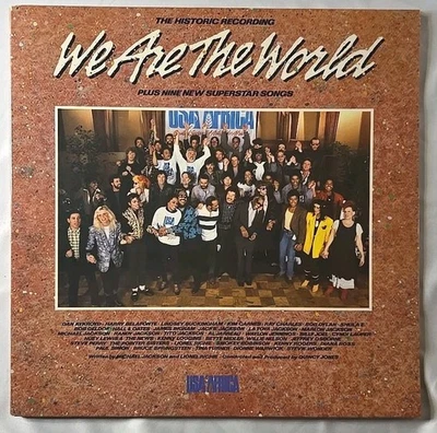 USA FOR AFRICA / We Are The World / Columbia/ 1985 / Vinyl LP/ GATEFOLD  - Image 1 of 4