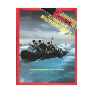 TSR Top Secret Commando Brushfire Wars VG+ - Picture 1 of 1