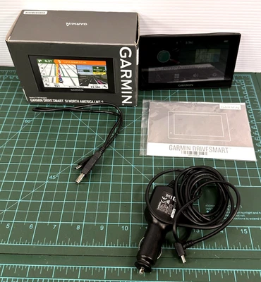 Garmin DriveSmart 51 LMT-S GPS Navigator 5 inch North America Maps Traffic Car - Image 1 of 4