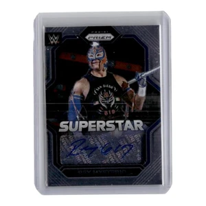 Rey Mysterio WWE SmackDown 2023 Prizm Panini Auto #SA-RMY WWF WCW NXT Triple A - Picture 1 of 2