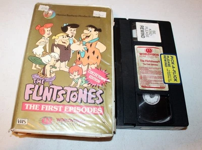 Hanna Barbera-The Flintstones-The First Episodes-VHS Collectors Edition 1987 - Image 1 of 2