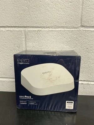 eero Pro 6 - Wireless router 1GbE - WAN ports: 2 - Wi-Fi 6 - Image 1 of 4