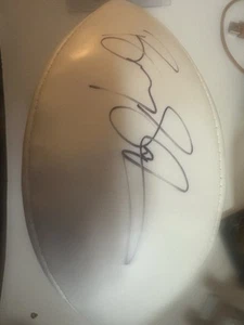 Barry Sanders Autographed Football with Certificate of Authenticity - Picture 1 of 4