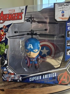 Marvel Avengers Captain America fliegender UFO Hubschrauber Welt Tech Spielzeug VERSIEGELT - Bild 1 von 2