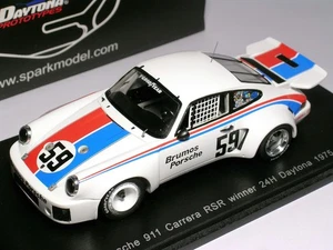 SPARK 1/43 43DA75 PORSCHE 911 Carrera RSR Winner 24H Daytona 1975 GREGG-HAYWOOD - Foto 1 di 2
