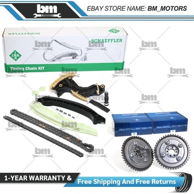 Camshaft Adjuster&Timing Chain Kit for Mercedes W204 W212 C250 M271 1.8T L4 Foto 1 de 4
