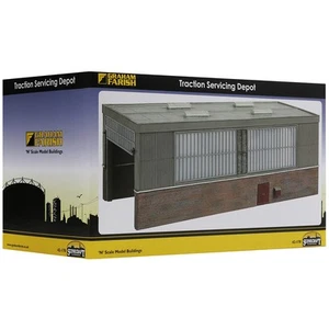 Graham Farish N Gauge Traction Servicing Depot Engine Shed Model Railway - Picture 1 of 5