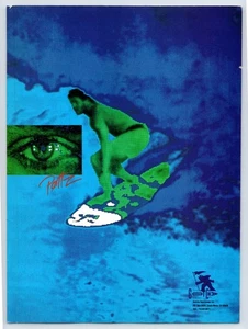 Print Ad 1987 Gotcha Martin Potter Pottz Surfing 2-Page 8.25" x 10.75" Each - Picture 1 of 2